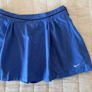 Nike Blue Pleated Tennis Skirt